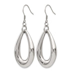 Stainless Steel Polished Teardrop Drop Dangle Earrings for Women