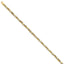 14K Two-Tone Gold Fancy Link Bracelet with Polished Elegance