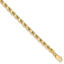 10K 4.25mm Diamond-Cut Rope Chain
