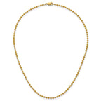 Bead Chain Necklace in 14/20 Gold Filled, 2.5mm
