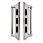 38mm Apple Watch Pair of Steel Adapters Fits 20mm Watch Band