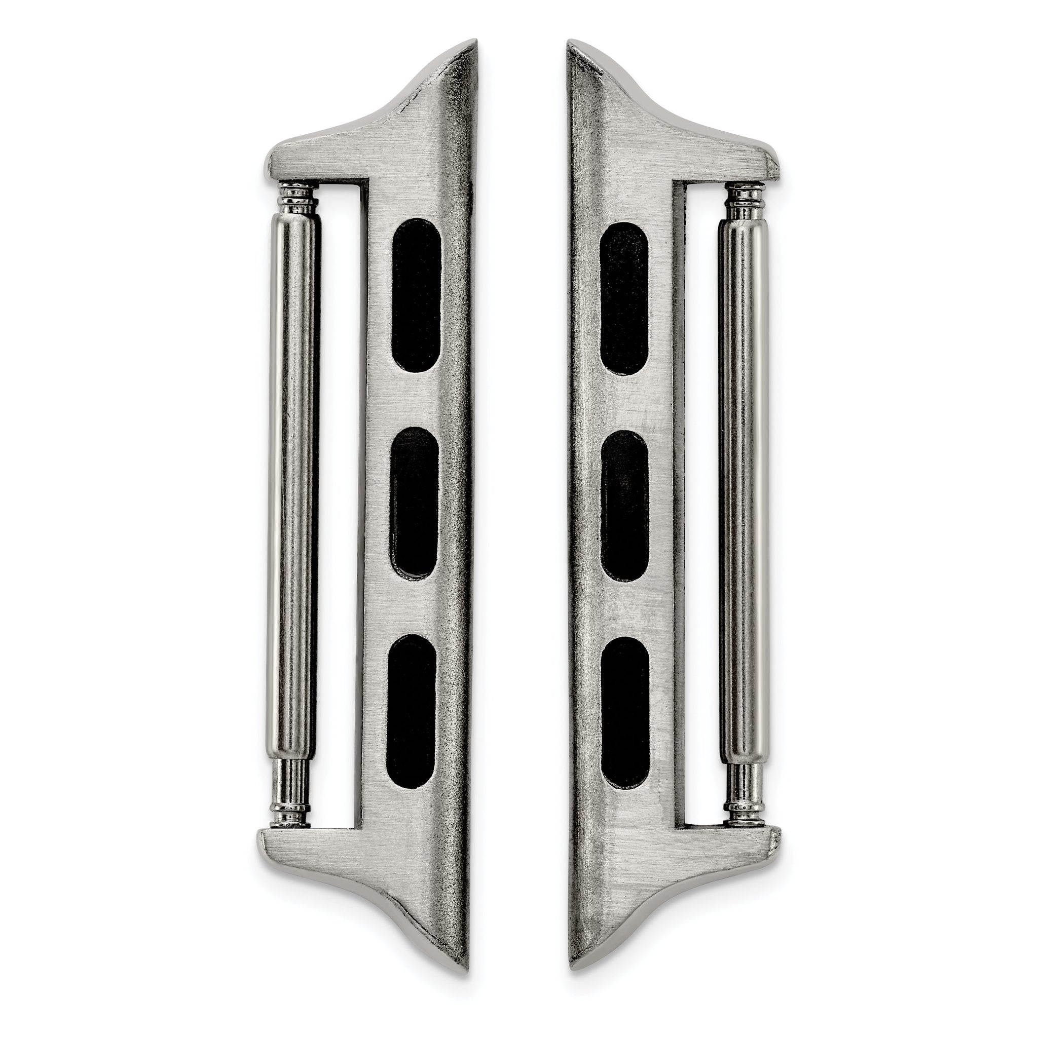 38mm Apple Watch Pair of Steel Adapters Fits 20mm Watch Band