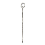 Sterling Silver 925 Cross Pendant with Antiqued Finish Elegant Design