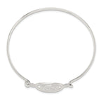 Sterling Silver Mutli-circle Bangle Bracelet