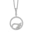 Sophia Jewelers Sterling Silver CZ Wing Necklace with Elegant Micro PavÃƒÆ’Ã†â€™Ãƒâ€šÃ†â€™ÃƒÆ’Ã¢â‚¬Å¡Ãƒâ€šÃ‚Â© Design