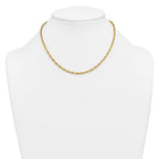 14K Gold Filled Singapore Chain Necklace in 3.2mm Width