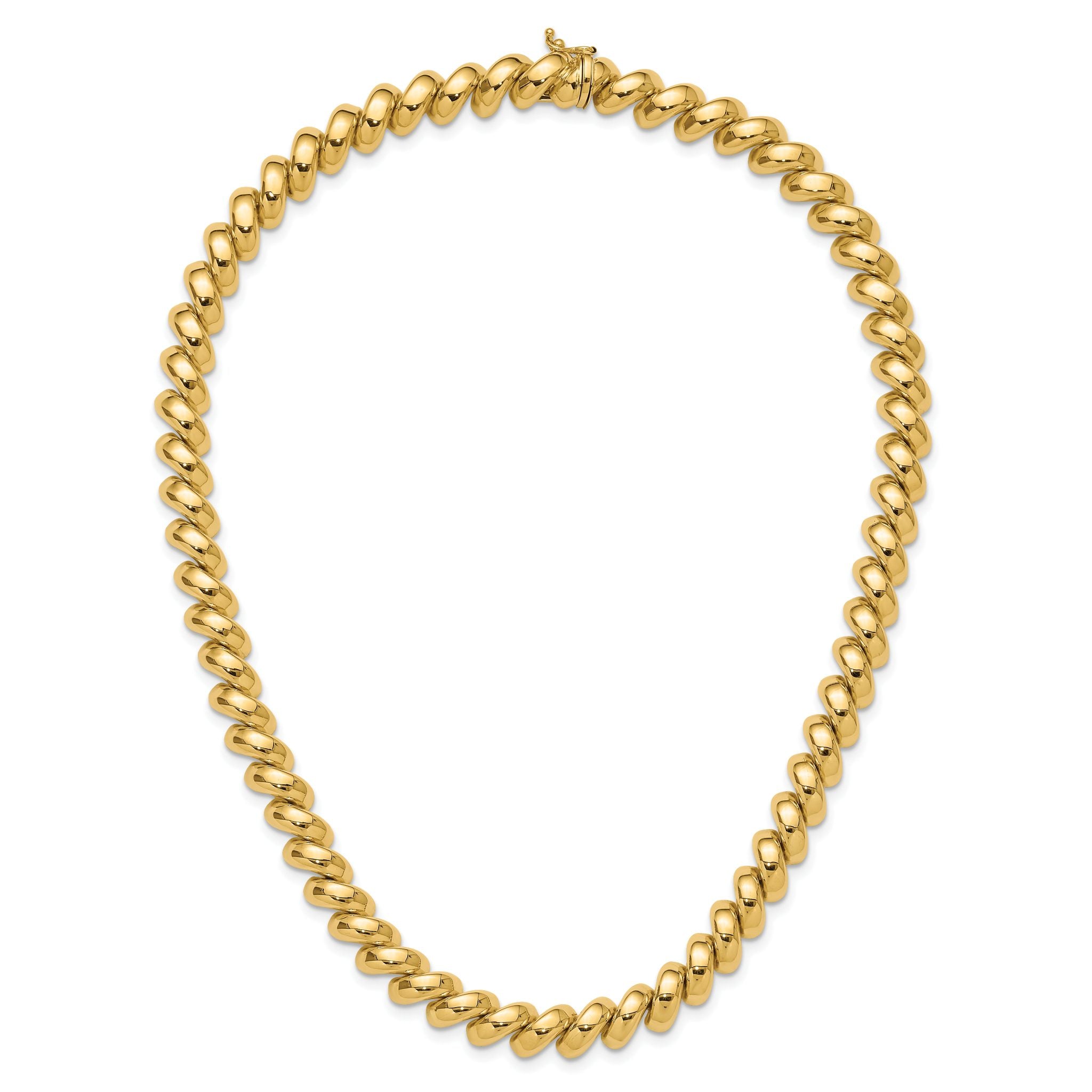 14k Polished San Marco Necklace