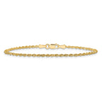 Diamond-Cut Rope Chain in 10K Yellow Gold, 1.75mm