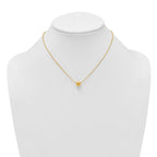 14k Polished 7.5mm Round Bead 16 inch Necklace Plus 2 inch Extender