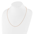 Diamond-Cut Rope Chain in Rose Gold-Plated Sterling Silver