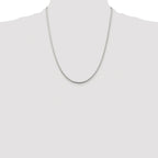 Snake Chain Necklace in Sterling Silver, 1.75mm