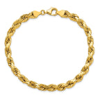 10k 6.5mm Semi-solid D/C Rope Chain
