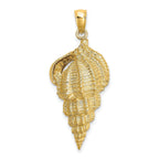 14K Wentletrap Shell Charm