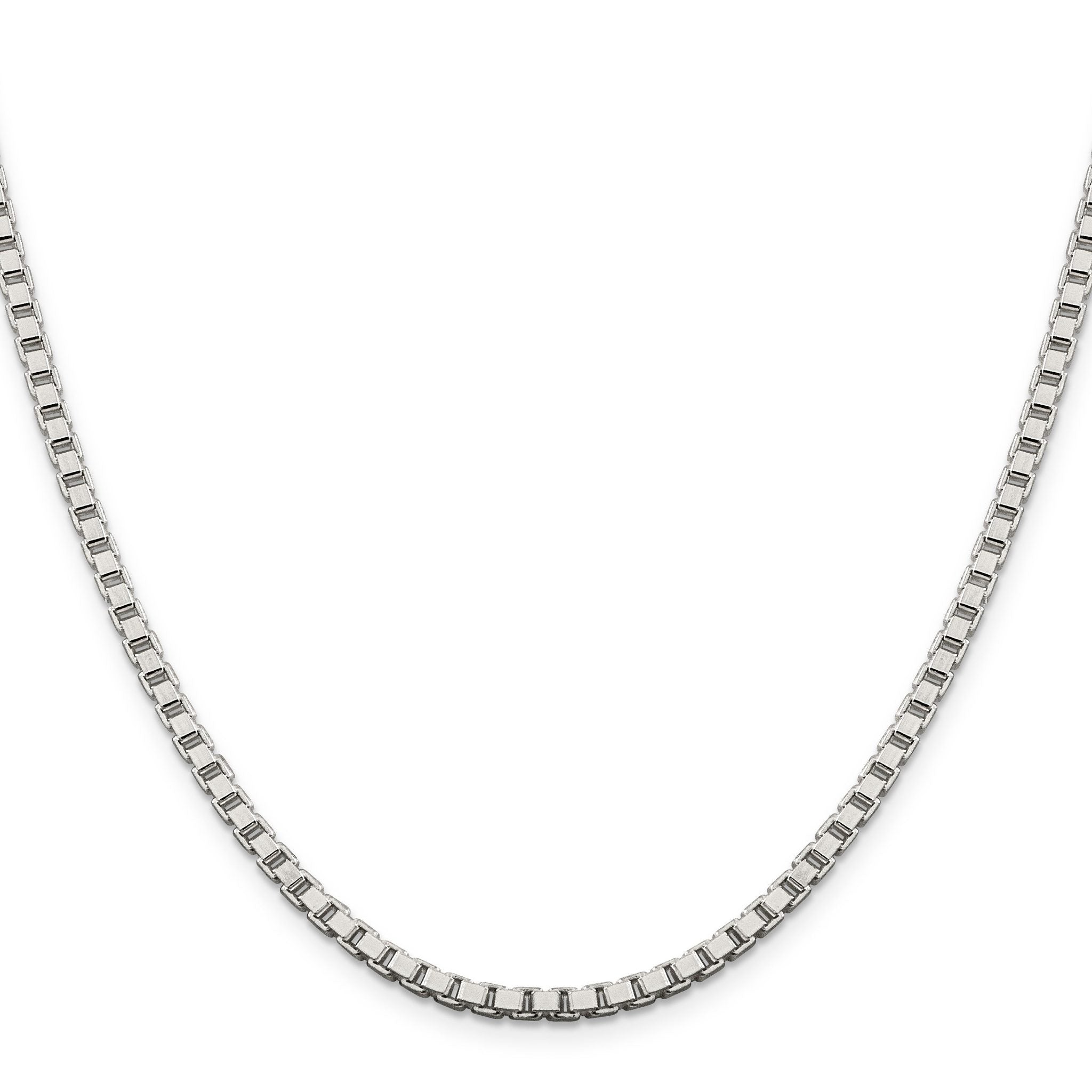 Sterling Silver 3.25mm Box Chain Secondary image