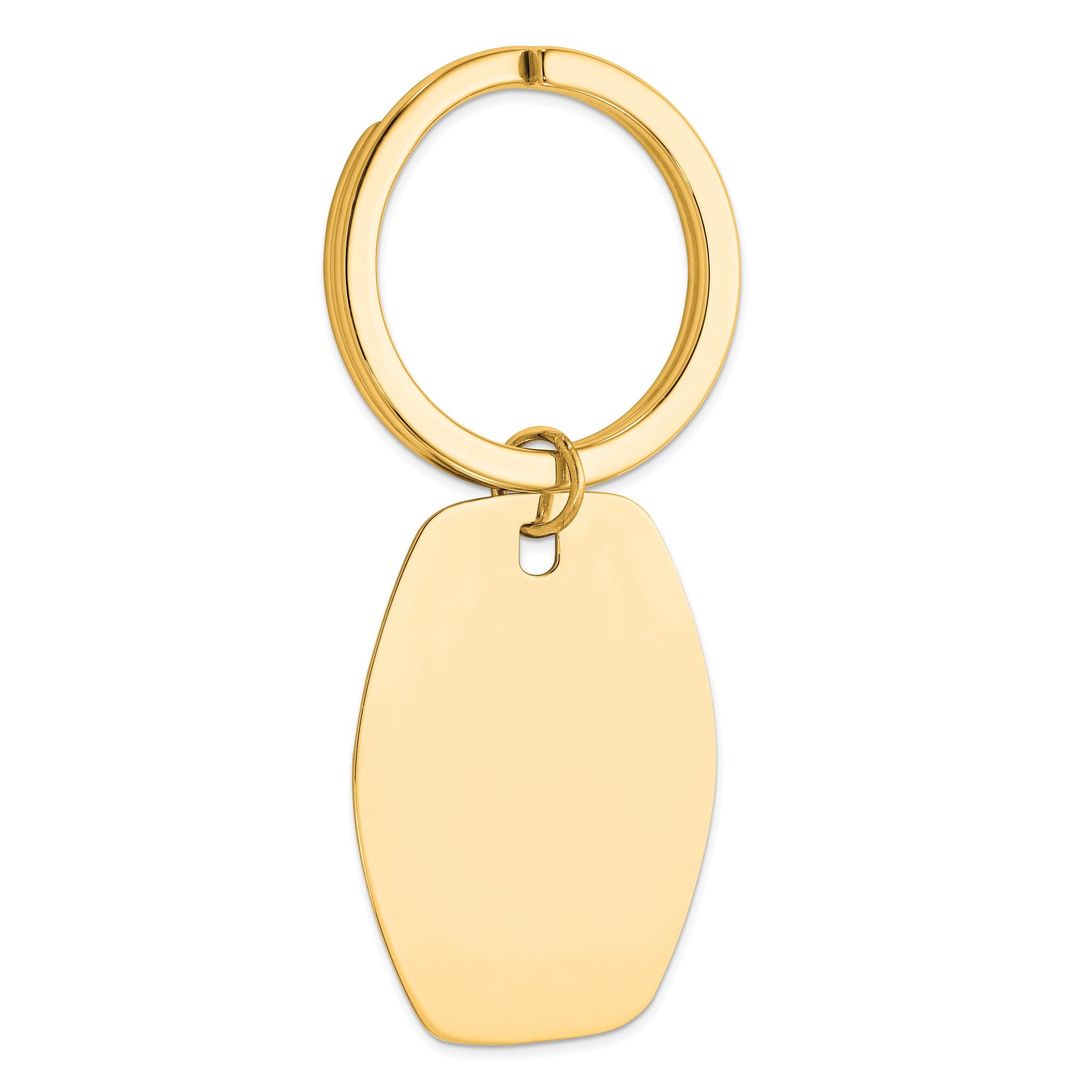 Sterling Silver Gold-plated Key Chain Main image