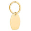 Sterling Silver Gold-plated Key Chain