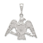 Sophia Jewelers 925 Sterling Silver Eagle Charm with Anti-Tarnish Finish