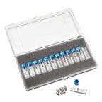 144-piece Foilback Clear Crystal Stone Assortment