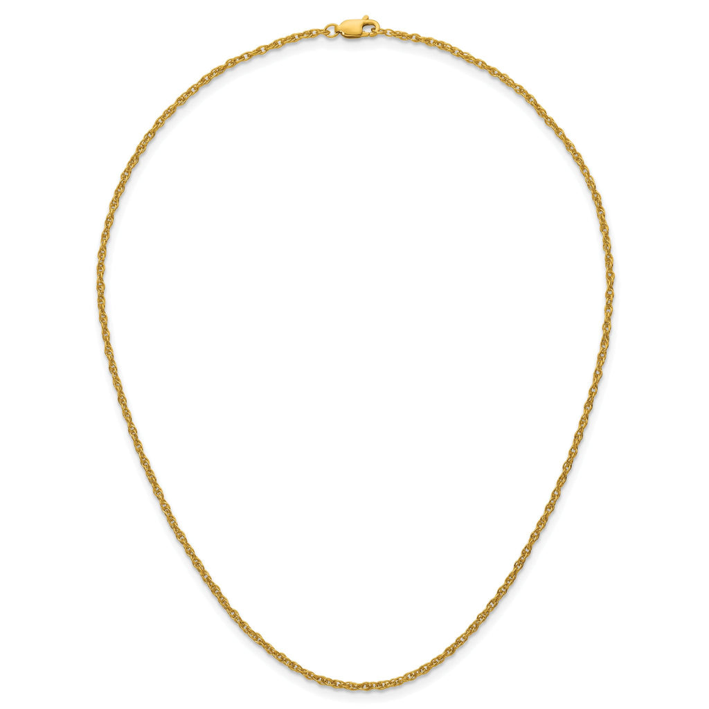 Rope Chain Necklace in 14/20 Gold Filled, 2.1mm