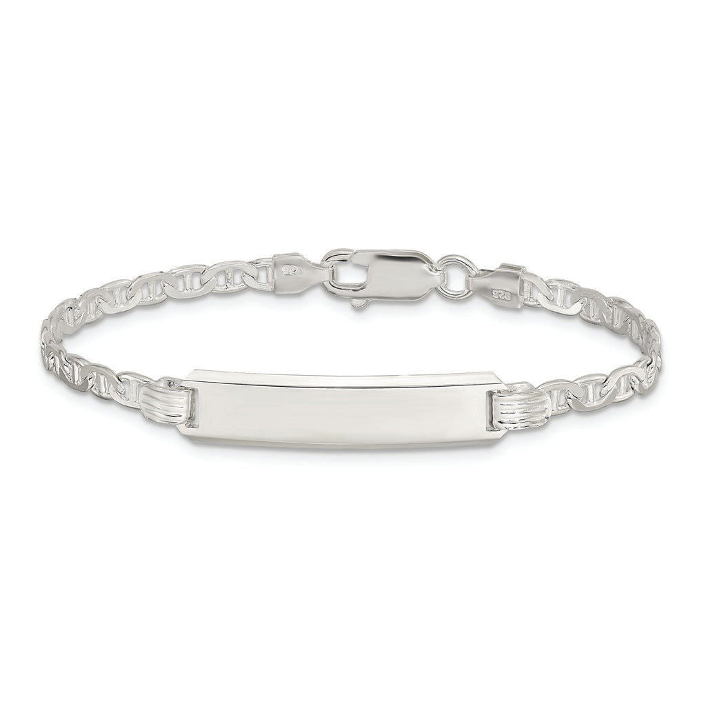 Children's ID Bracelet in Sterling Silver