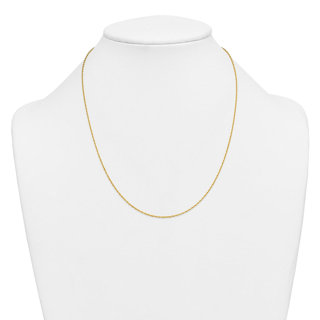 Rope Chain Necklace in 14/20 Gold Filled, 1.2mm