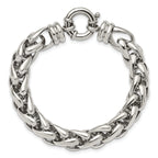 Stainless Steel Polished Fancy Link Bracelet for Men