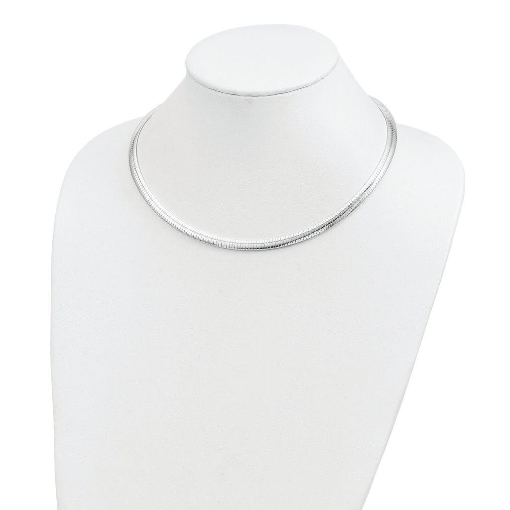 Sterling Silver 6mm Cubetto Necklace