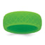Fish Scale Pattern Wedding Band in Light Green Silicone, 8.7mm