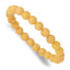 Yellow Jade 8mm Beaded Stretch Bracelet