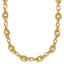 14K Polished Fancy Link Necklace