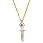 Luxury Giftware Pewter Bejeweled Crystals Gold-tone Enameled BLYTHE Ballerina on Point Trinket Box with Matching 18 Inch Necklace