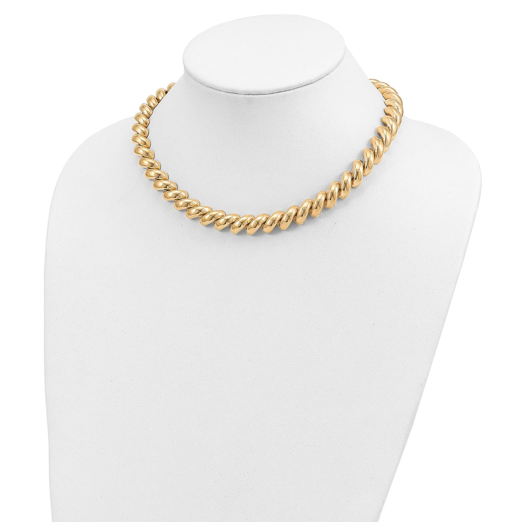 14k Polished San Marco Necklace