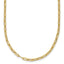 14K Polished Paperclip Necklace