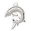 Sophia Jewelers Men's 925 Sterling Silver Shark Slide Pendant with Polished Finish