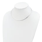 Sterling Silver 3.25mm With 2in. Ext Cubetto Chain