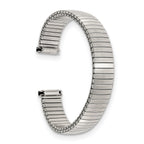 Ladies Thin-Flexo Watch Band in Silver-Tone Stainless Steel