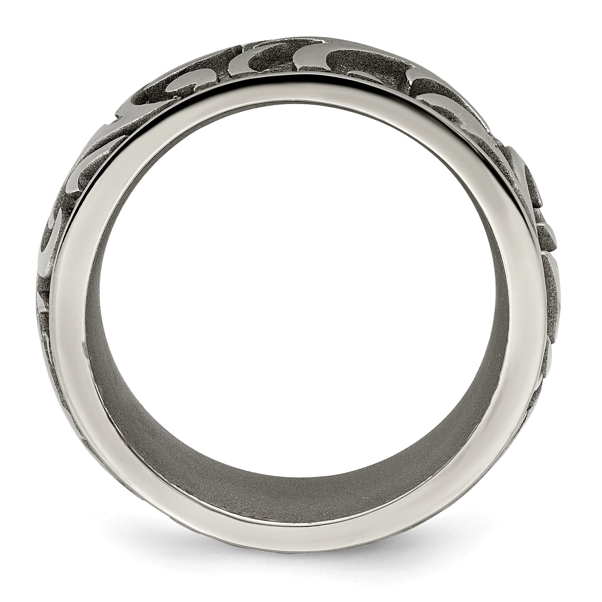 Edward Mirell Titanium Casted 11mm Band Secondary image