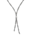Sophia Jewelers Sterling Silver Polished Necklace with 3in Extender