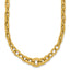14K Polished Fancy Graduated Link Necklace