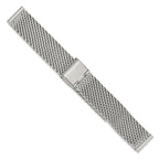 Mesh Watch Strap in Stainless Steel, 22mm