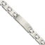 Stainless Steel Polished ID Plate Bracelet for Men
