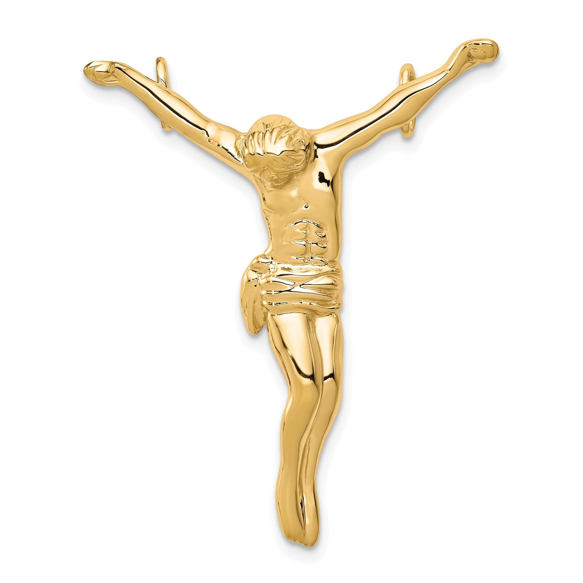 10K Solid Gold Corpus Pendant with Polished Finish Elegant and Timeless Main image