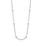 Chisel Stainless Steel Polished Stars on a 35 inch Cable Chain Necklace