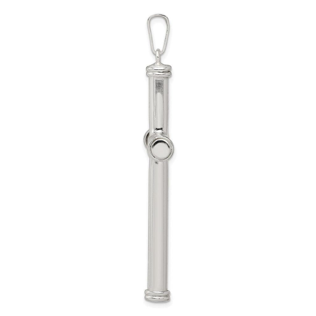 Sophia Jewelers 925 Sterling Silver Hollow Cross Pendant with Anti-Tarnish Finish