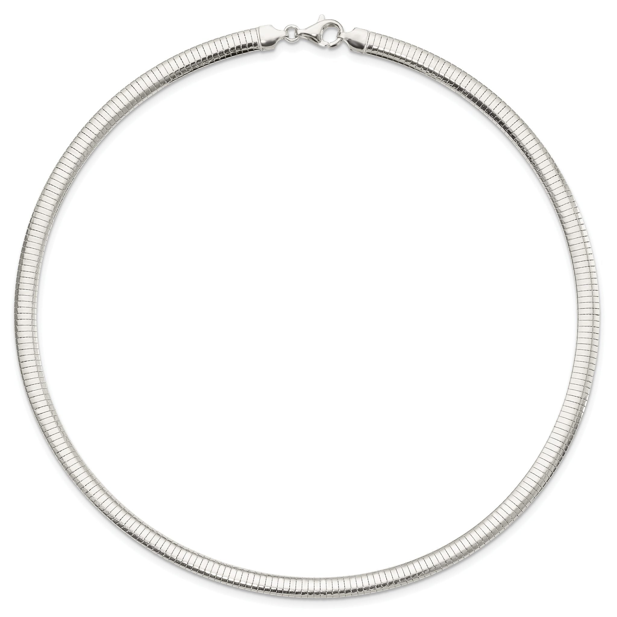 Sterling Silver 6mm Cubetto Necklace Secondary image
