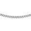 Sophia Jewelers Sterling Silver 36 CZ Riviera Necklace Unisex Elegance