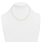 Rope Chain Necklace in 14/20 Gold Filled, 1.2mm
