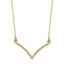 10k V Necklace