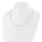Diamond-Cut Rope Chain in Rose Gold-Plated Sterling Silver