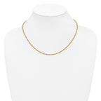 Singapore Chain Necklace in 14/20 Gold Filled, 2mm